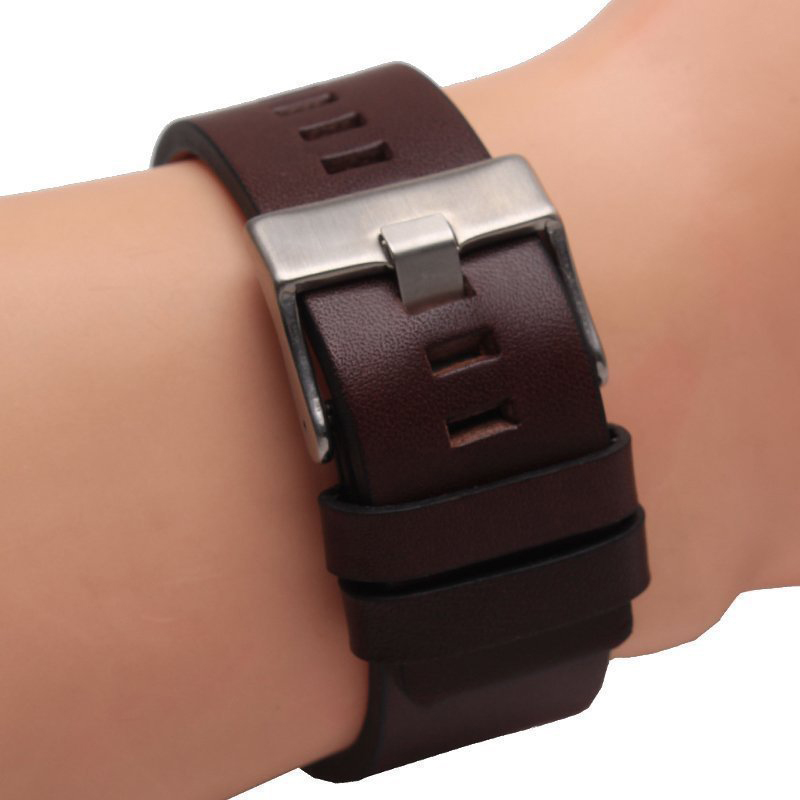 ل الديزل جلد طبيعي حزام سوار D - مراجعة Diesel Watches Smartwatch وسعره