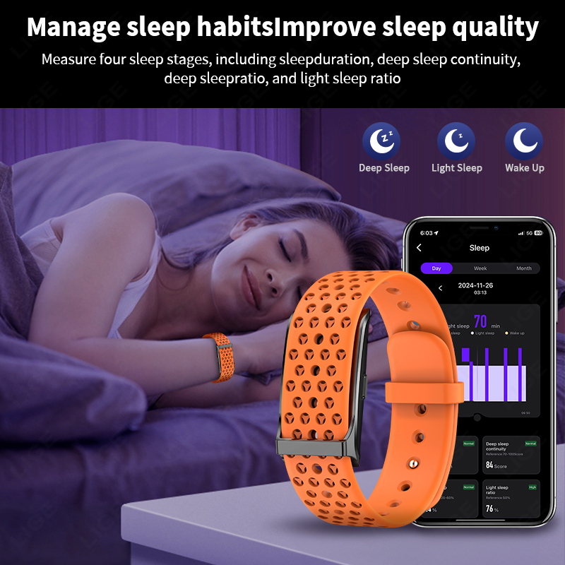 سوار ذكي LIGE مع منبه للمكالما - مراجعة Couple Watches Smartwatch وسعره