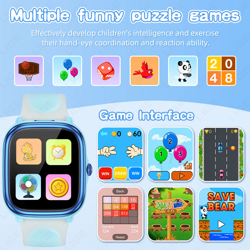 ساعة ذكية للأطفال، ساعة ذكية ل - مراجعة Smartwatch Watches Gift For Boys On Birthday وسعره