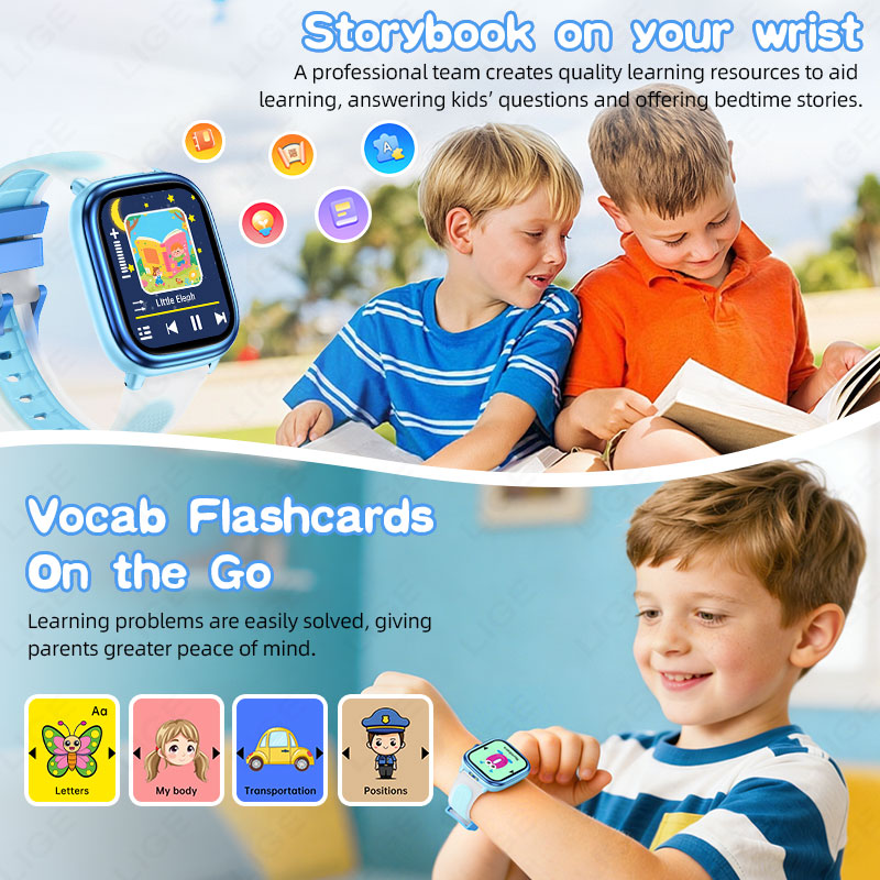 ساعة ذكية للأطفال، ساعة ذكية ل - مراجعة Smartwatch Watches Gift For Boys On Birthday وسعره